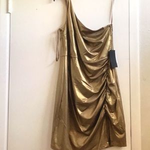 CITY. VIBE. METALIC.  BEAUTIFUL. DRESS